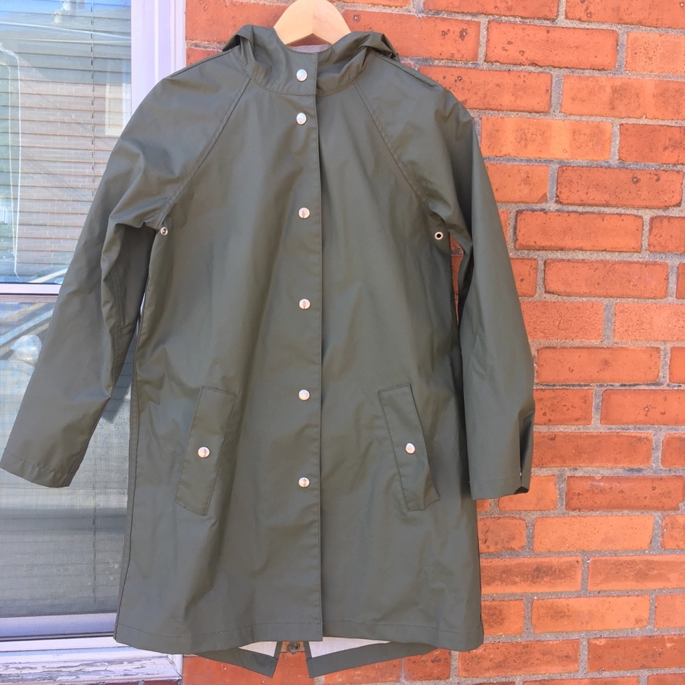 ☔️ Madewell rainstorm jacket